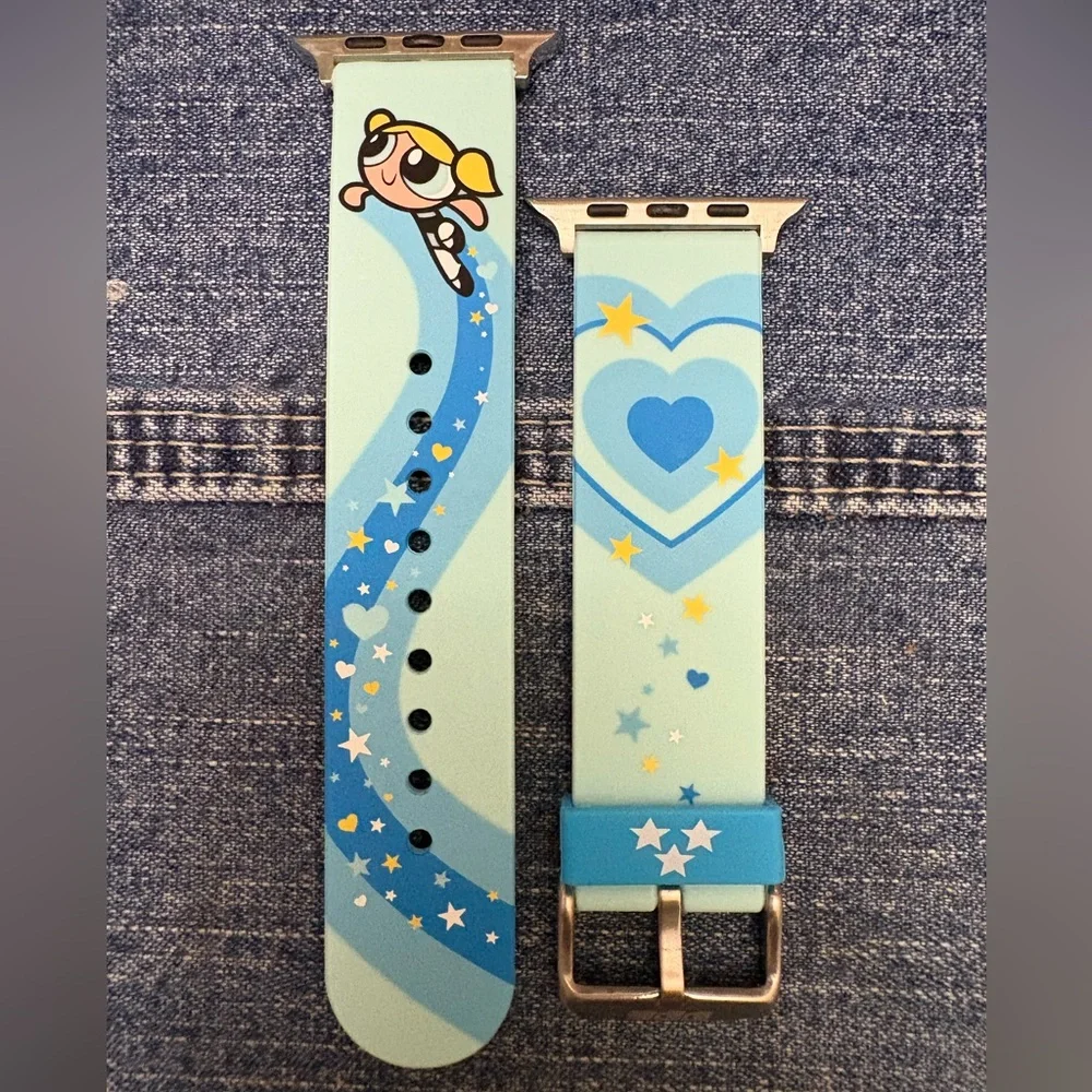 Powerpuff Girls Bold Bubbles Apple Smartwatch Band - Picture 2 of 11